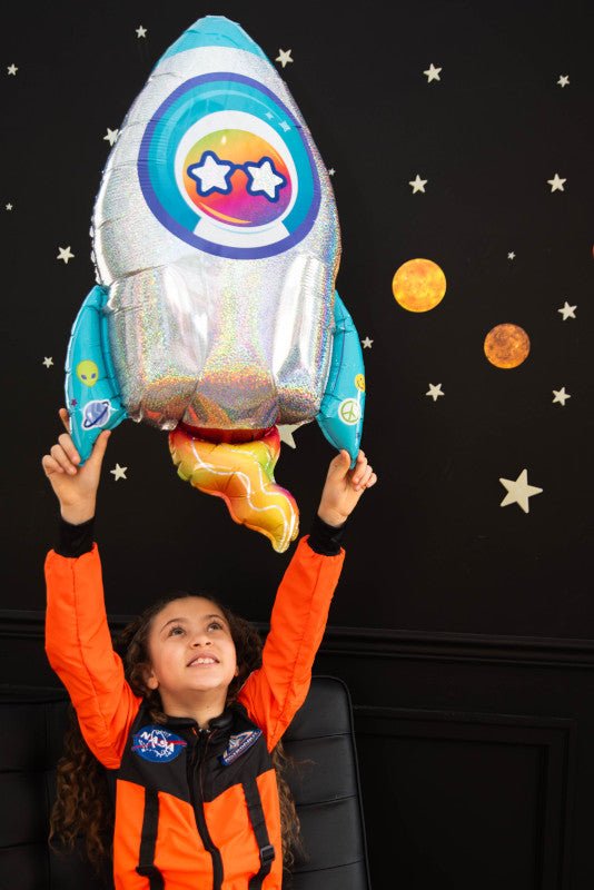 29" Holographic SuperShape Outer Space Foil Balloon
