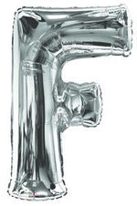 Letter F Silver- 14" in