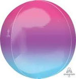 Orbz Ombre 16" Fuchsia Purple & Blue PASTEL