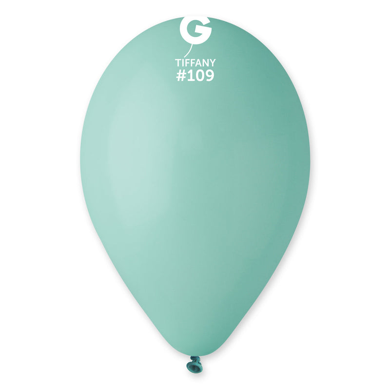 GEMAR | Solid Balloon Tiffany #109 - 12 in. Marshmallow
