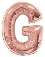 Letter G Rose Gold- 34" in