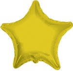 Gold Solid Star 18" Single Pack