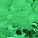 Green Confetti Foil 1" in