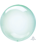 Crystal Clearz Bubble (Green) 18"