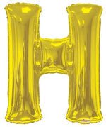 Letter H Gold- 34" in