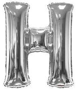 Letter H Silver- 14" in