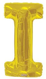 Letter I Gold- 14" in
