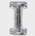 Letter I Silver- 34" in