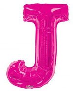 Letter J Hot Pink- 14" in