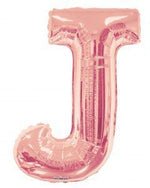 Letter J Rose Gold- 14" in