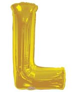Letter L Gold- 34" in