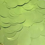 Light Green Confetti Foil 5/8"in