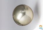 Mini Orb Foil Balloon Spheres 7 in. Light Gold