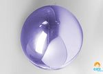 Mini Orb Foil Balloon Spheres 7 in. Lilac