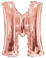 Letter M Rose Gold- 14" in
