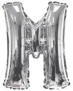 Letter M Silver- 14" in