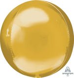Orbz Jumbo Foil Balloon - 22" in. Gold