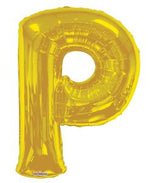 Letter P Gold- 14" in
