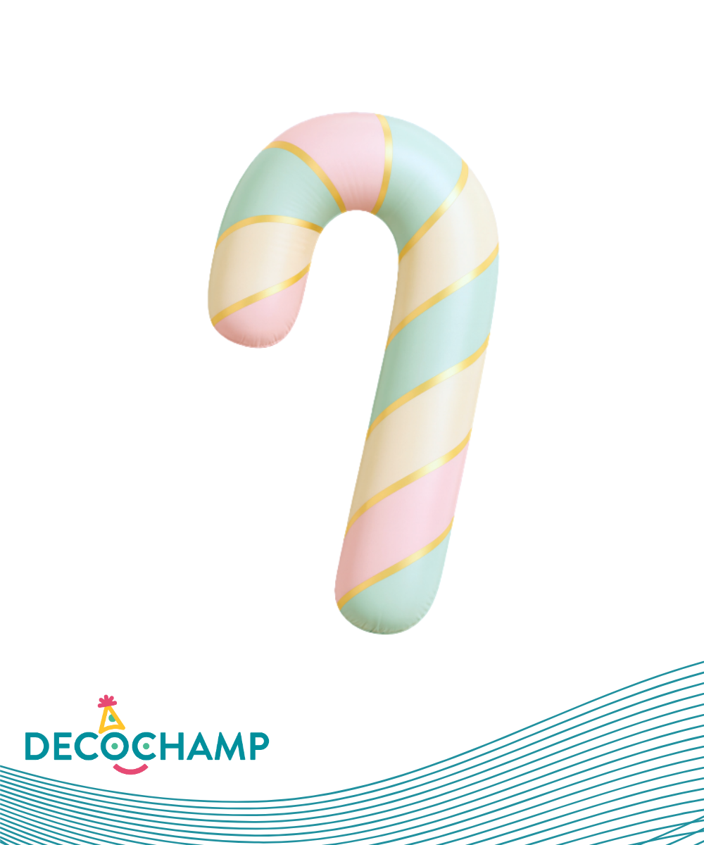 Candy Cane-Pastel Swirl (34") | Single Pack