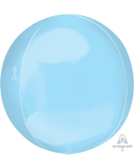 Orbz Jumbo Foil Balloon - 22" in. Pastel Blue