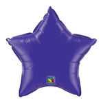 Purple Star Shaped Foil Balloon 9" (5 Units per package)