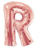 Letter R Rose Gold- 14" in