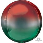 Orbz Ombre 16" Red & Green