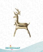 Champagne DecoReindeer 34"