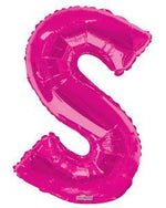 Letter S Hot Pink- 34" in