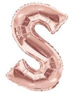 Letter S Rose Gold- 34" in
