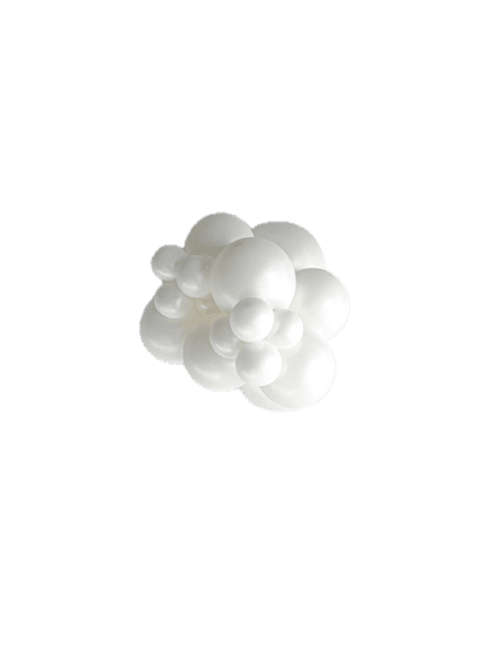 TUFTEX | Designer Balloon Sugar Pearl - 36 in. - 2Pcs Per Package