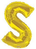 Letter S Gold- 34" in