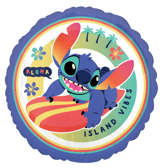 18" Lilo and Stitch Foil Balloon