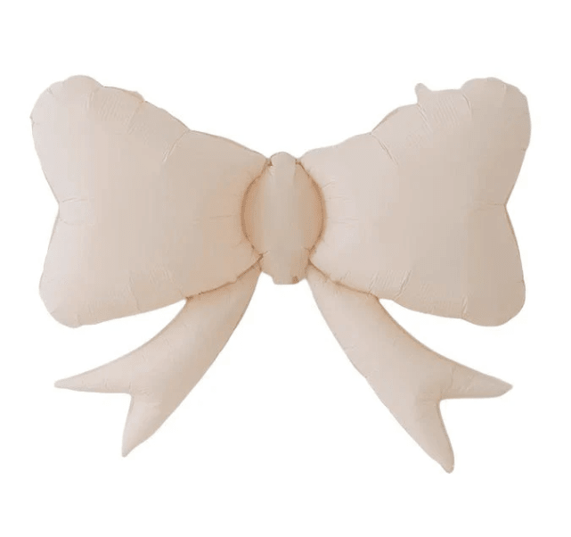 31" Matte Apricot Bowknot Foil Balloon