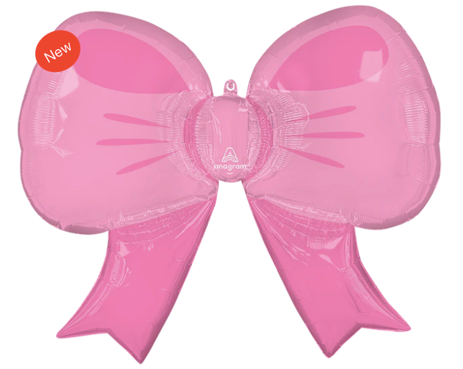 30" SuperShape Bow Bliss Foil Balloon
