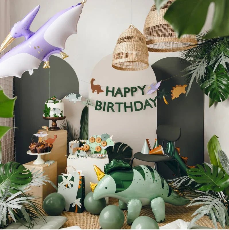 CUP CAKE TOPPER DINOSAUR MIX (4/7CM - 1PKT/6PC)