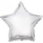 2 Star Shaped Foil Balloon 18" in each. Silver