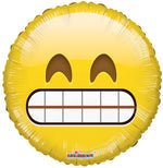 Smiley Teeth Emoji Balloon 18" Single Pack