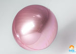 Mini Orb Foil Balloon Spheres 7 in. Pink