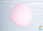 Orb Foil Balloon Spheres Size 10" Pastel Pink Matte