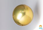 Orb Foil Balloon Spheres 15 in. Gold