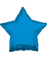 2 Star Shaped Foil Balloon 18" in each. Royal Blue
