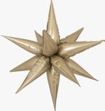 Champagne Starburst 3D Deco champ 40"