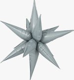 Grey Starburst 3D Deco champ 26"