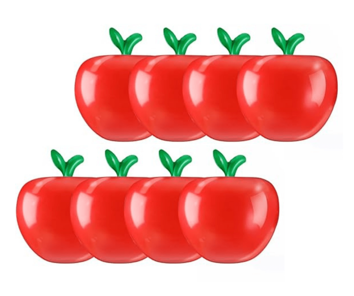 Apple Shape - Inflatable 10 in. (single)