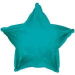 2 Star Shaped Foil Balloon 18" in each. Turquoise