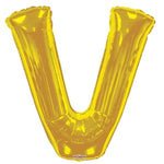 Letter V Gold- 34" in