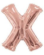 Letter X Rose Gold- 34" in