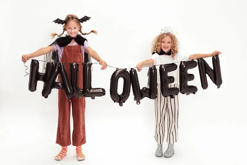 FOIL BALLOON HALLOWEEN BLACK (248X46CM) - FB216