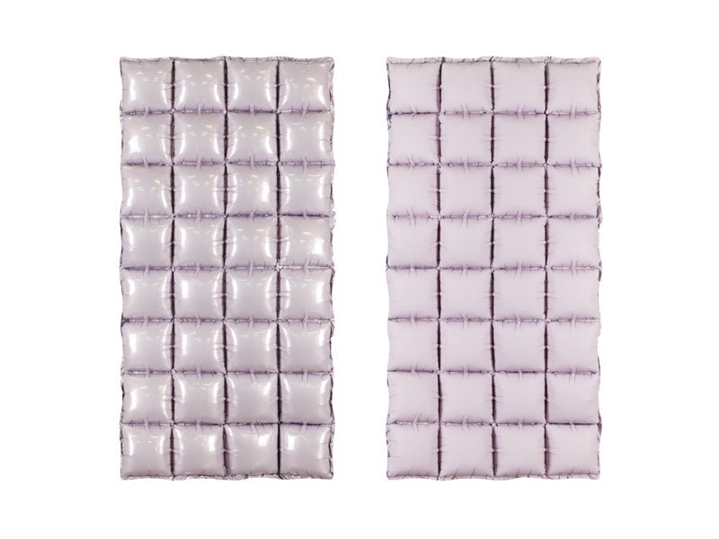 RECTANGULAR FOIL BALLOON BACKDROP DOUBLE-SIDED PURPLE (72x143CM) 28"x56"